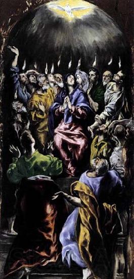 GRECO, El The Pentecost Spain oil painting art